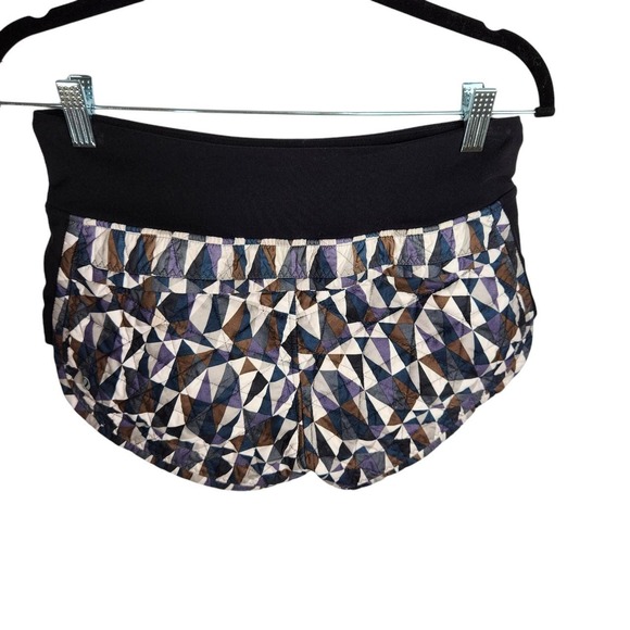 Lululemon Hot Cheeks Short Primaloft‎ Stained Glass Love Neutral Blush Black - Picture 3 of 6